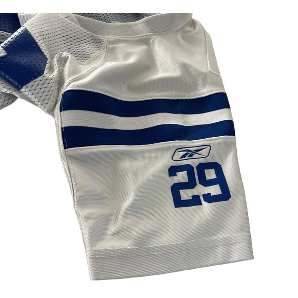 YOUTH Reebok NFL Authentic Joseph Addai 29 Kids Medium Jersey Indianapolis Colts - Picture 9 of 10